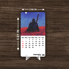 Last Standing Premium Table Desk Calendar