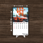 SUPER Car Premium Table Desk Calendar