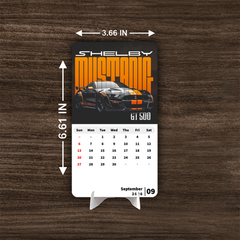 SUPER Collection Premium Table Desk Calendar