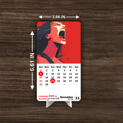 HERO Premium Table Desk Calendar