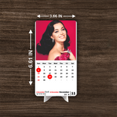 POP Singers Premium Table Desk Calendar