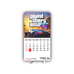 Grand Theft Auto Premium Table Desk Calendar
