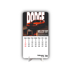 Super fast CAR Premium Table Desk Calendar