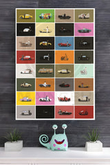 32 Famous Cars Poster | Cars Posters