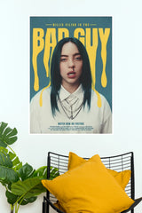 Billie Eilish Bad Guy Music Video Poster Print (Music Posters)