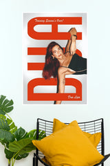 Dua Lipa Training Season Fine Art Poster (Music Posters)