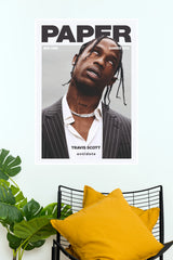 Travis Scott Paper Magazine Art Poster (Music Posters)
