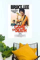 Bruce Lee Game of Death Vintage Movie Art Poster (Powerful Men Posters)