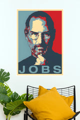 Steve Jobs Hope Style Pop Art Poster (Powerful Men Posters)