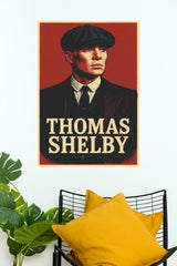 Thomas Shelby Peaky Blinders Art Poster (Powerful Men Posters)