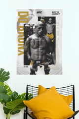 "Charles 'Do Bronx' Oliveira Who Is The Champion" MMA Wall Poster (UFC Posters)