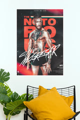 "Conor McGregor The Notorious" Combat Sports Wall Poster (UFC Posters)