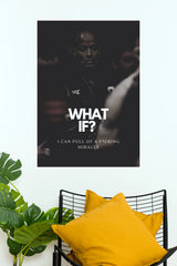 "David Goggins What If I Can Pull Off A Miracle" Inspirational Combat Sports Wall Poster (UFC Posters)