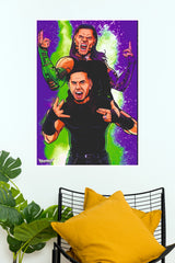 "The Hardy Boyz Extreme Duo" Pro Wrestling Wall Poster (WWE Posters)