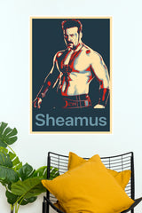 Sheamus Celtic Warrior Pop Art Wrestling Paper Poster Wall Art (WWE Posters)