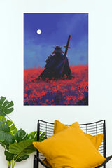 From Dust to Honor Minimalist Edition Poster | Samurai Wall Art (Samurai Warrior Posters)