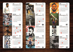 King Virat Kohli Premium Table Desk Calendar – 2026
