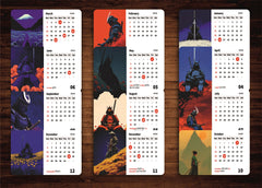 Samurai Premium Table Desk Calendar – 2026