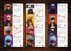 Satoru Gojo Premium Table Desk Calendar – 2026