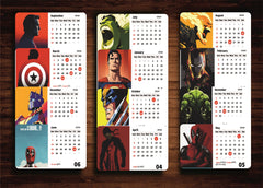 SUPER STRONG ANIMES Premium Table Desk Calendar – 2026