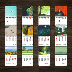 Nature View Premium Table Desk Calendar – 2026