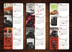Fast Car Premium Table Desk Calendar – 2026