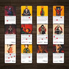Nightfall Ninja Premium Table Desk Calendar – 2026