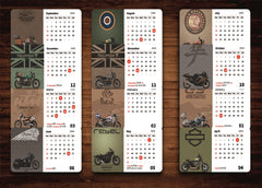 Limitless Dream Bike Premium Table Desk Calendar – 2026