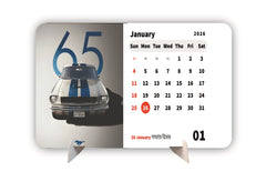 Shelby Mustang Premium Table Desk Calendar – 2026