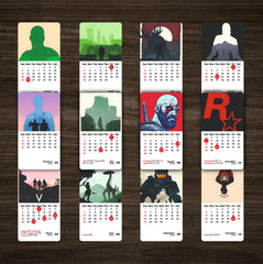Red Dead Redemption Premium Table Desk Calendar – 2026