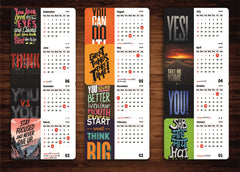 Positive Lines Premium Table Desk Calendar – 2026
