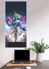 LORD-KRISHNA-ARJUNA-Poster-3-Split-Poster