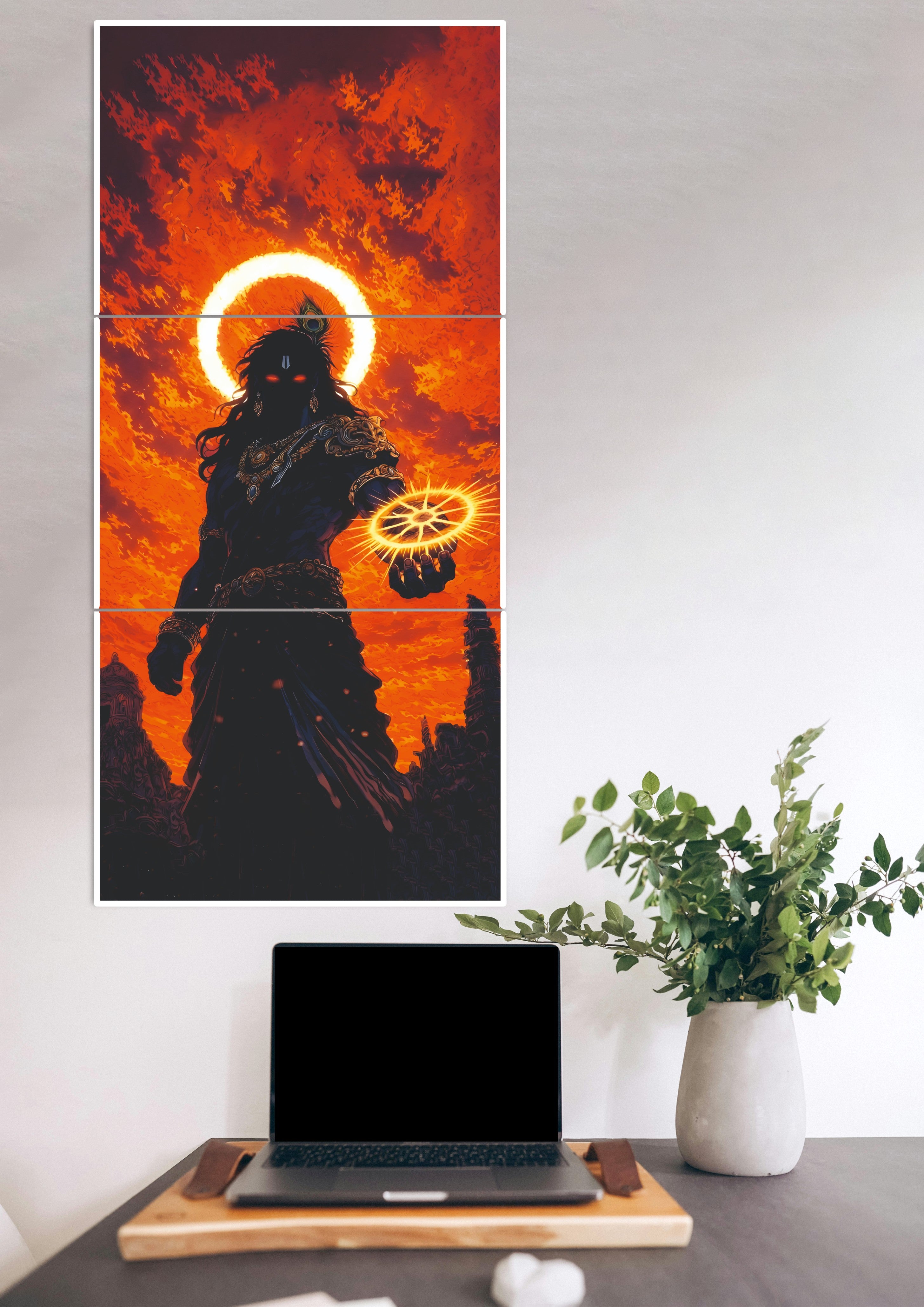 LORD-KRISHNA-Poster-3-Split-Poster