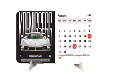 Super fast Car Premium Table Desk Calendar – 2026