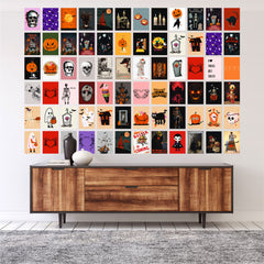 Halloween Mockup | Super 60 Posters Set