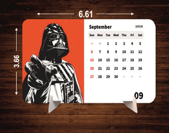 SUPER STRONG ANIME Premium Table Desk Calendar – 2026