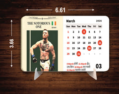 UFC Ultimate Fighting Championship Premium Table Desk Calendar