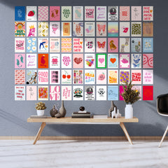 Mindful Mess Abstract Pack | Super 60 Posters Set