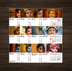 Little Cute Krishn Premium Table Desk Calendar