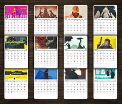 GAMES Premium Table Desk Calendar