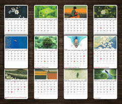 Nature’s River Glow Premium Table Desk Calendar