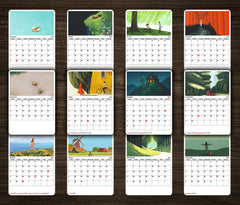Nature View Premium Table Desk Calendar