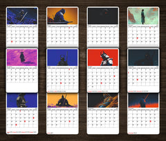 Last Samurai Standing Premium Table Desk Calendar