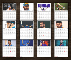 Cricket KING Premium Table Desk Calendar