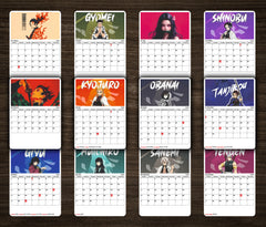 Demon Premium Table Desk Calendar