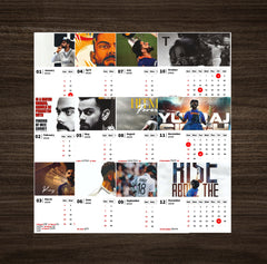 KING Virat Kohli Premium Table Desk Calendar