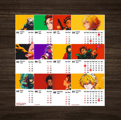 Demon Slayer Premium Table Desk Calendar