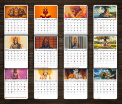 Bajrang Bali Premium Table Desk Calendar