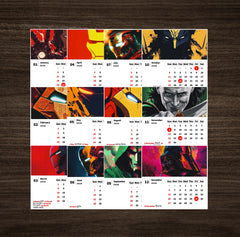 Iron Man Premium Table Desk Calendar