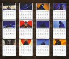 Last Samurai Premium Table Desk Calendar